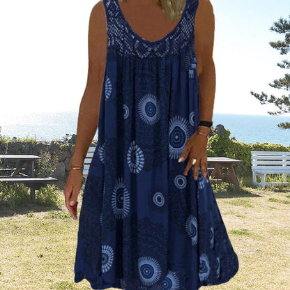 Hadleigh | No-Sleeve Summer Dress