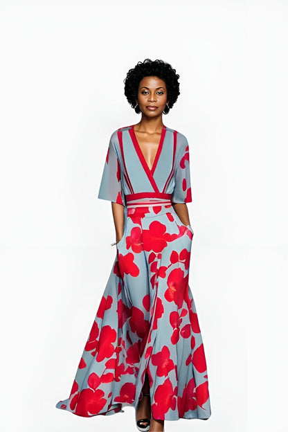 Elise | Floral Wrap Dress
