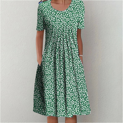 Alexis | Stylish and Everyday Floral Dress with Pockets