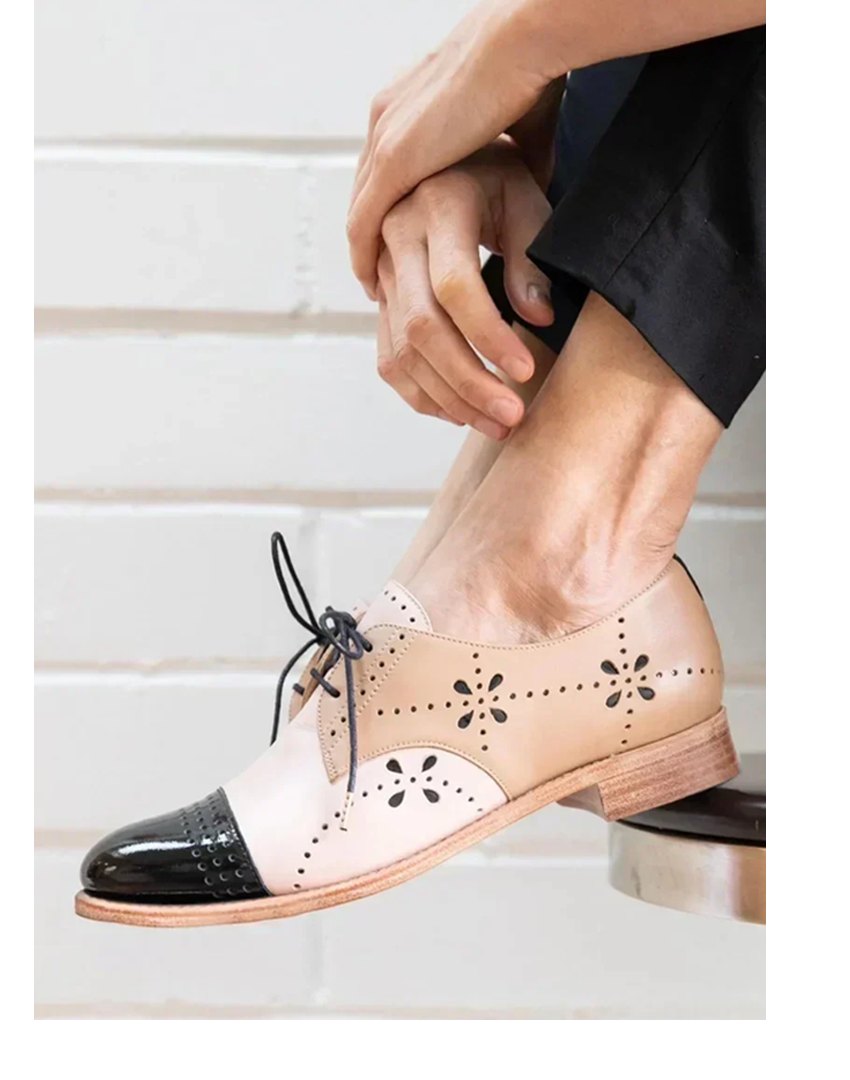 Maya | Two-Tone Loafers