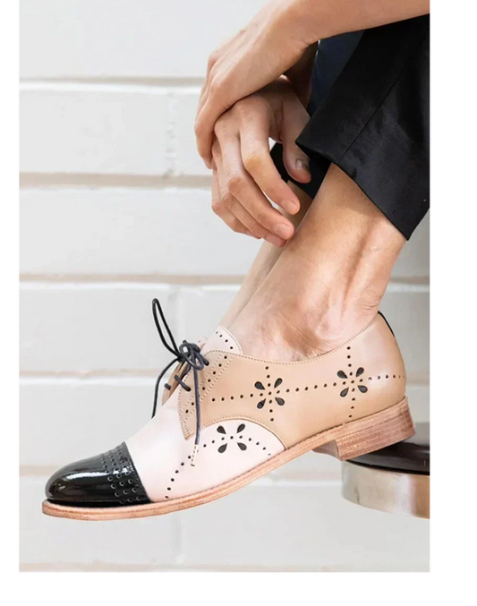 Maya | Two-Tone Loafers
