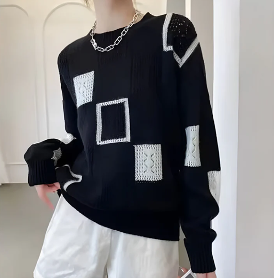 Colleen | Patchwork Sweater