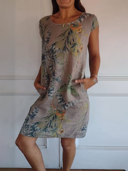 Ava | Comfortable Dress with Round Neck