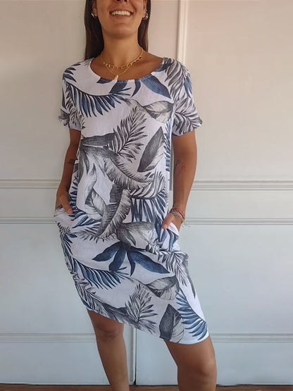 Ava | Comfortable Dress with Round Neck