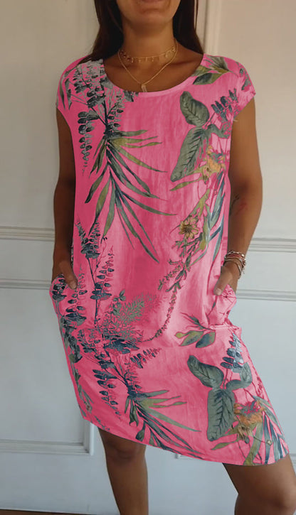 Ava | Comfortable Dress with Round Neck