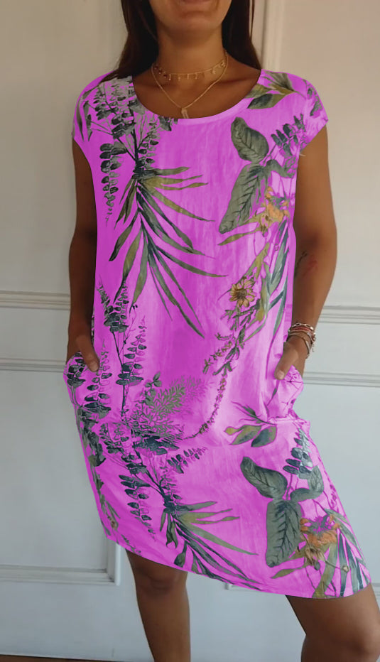 Ava | Comfortable Dress with Round Neck