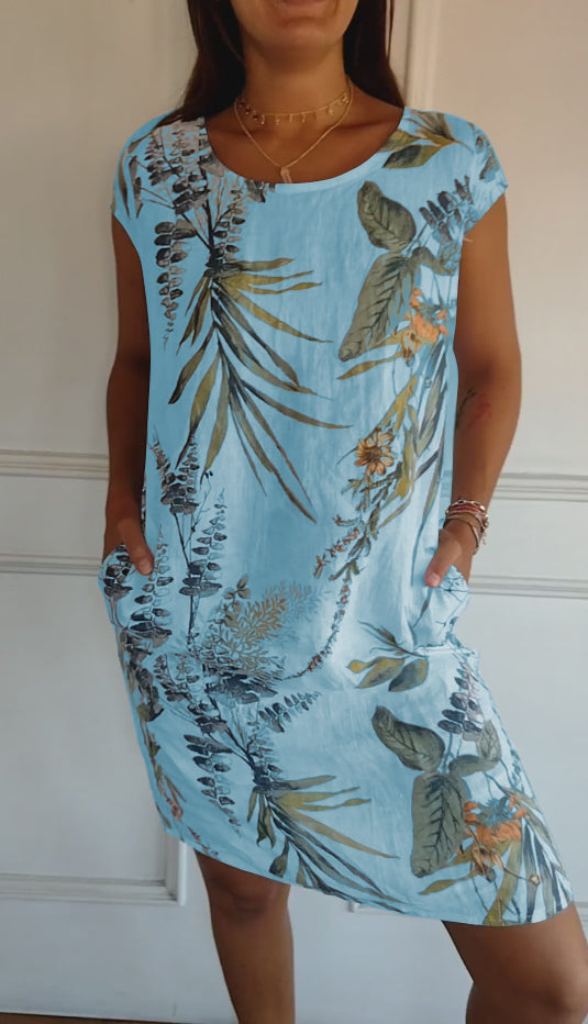 Ava | Comfortable Dress with Round Neck