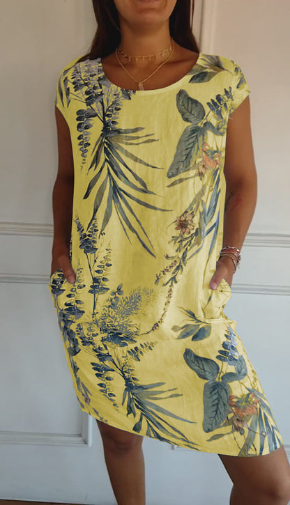 Ava | Comfortable Dress with Round Neck
