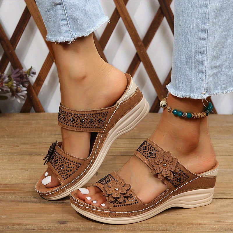Monica | Women's Wedge Slides