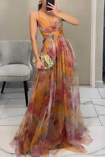 Willow | Beautiful Floral Print Maxi Dress