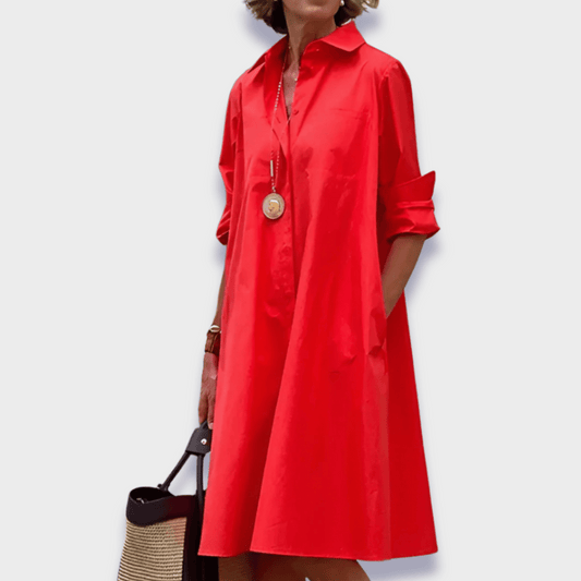 Faith | Refined Midi Polo Dress