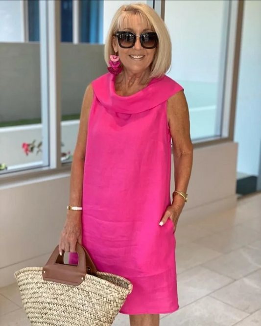 Cassidy | Lightweight Dress with Stylish Neckline