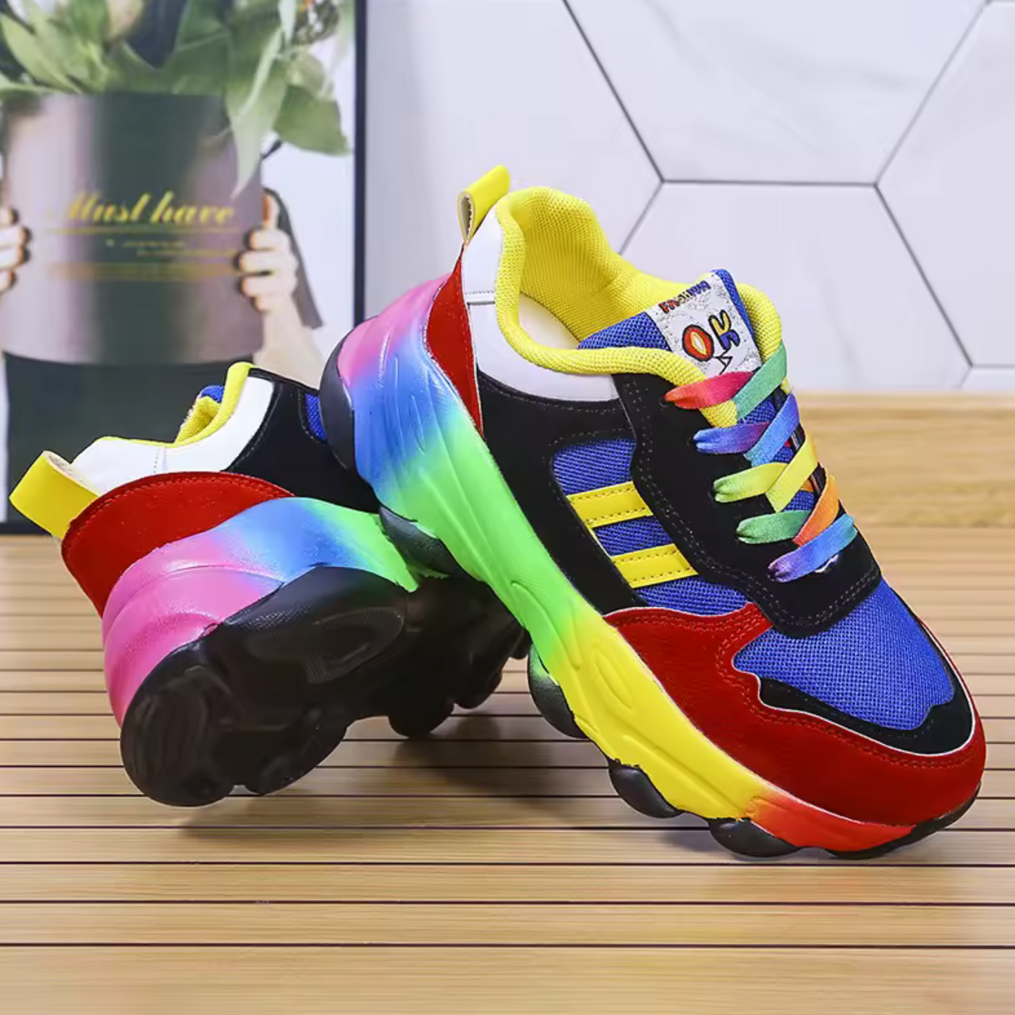 Lauren | Vibrant Orthopedic Sneakers