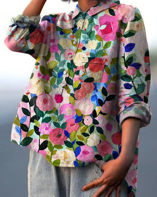 Laura | Botanical Blouse