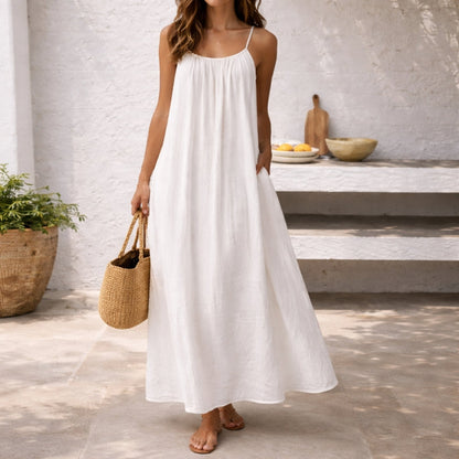 Cora | Women's Maxi Dress Spaghetti Strap Sundress