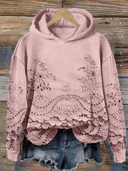 Josephine | Trendy Floral Hoodie