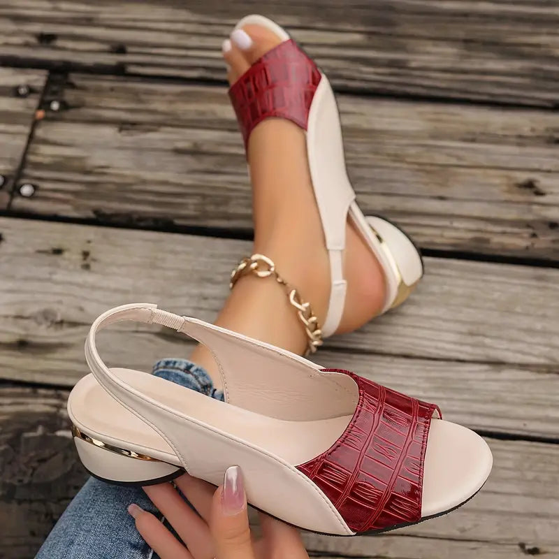 Amy | Leather Comfort Sandals