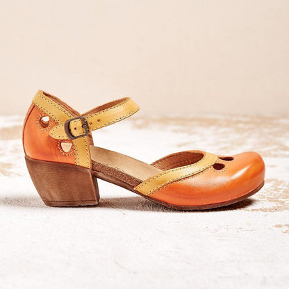 Linda | Women's Orthopedic Low Heel Flat Sandals