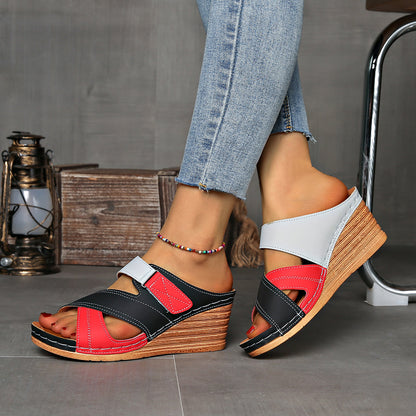 Sofia | Women's Wedge Slides