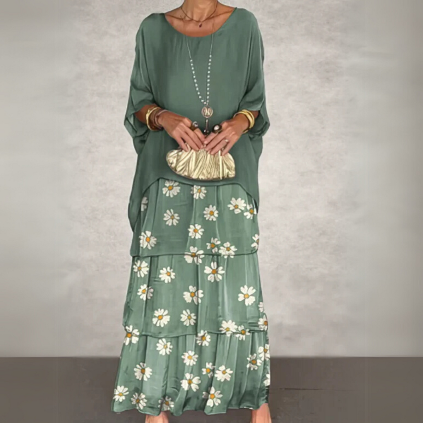 Brianna | Refined Long Flowing Dress