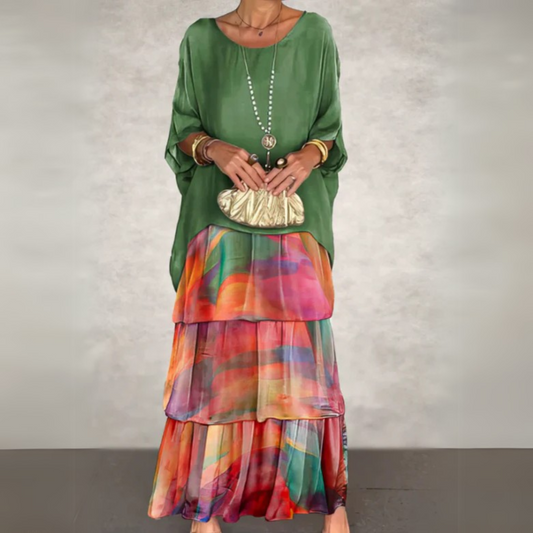 Brianna | Refined Long Flowing Dress