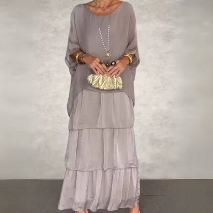 Brianna | Refined Long Flowing Dress