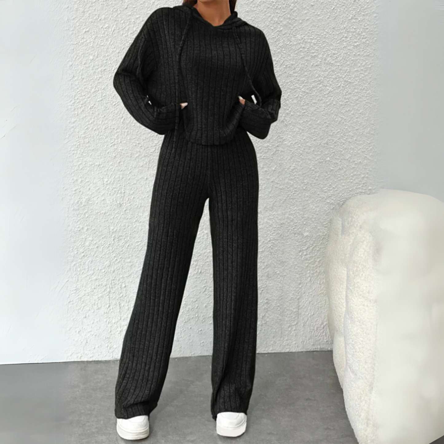 Jade | Snug Hooded Sweat Set