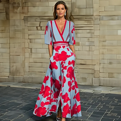 Elise | Floral Wrap Dress