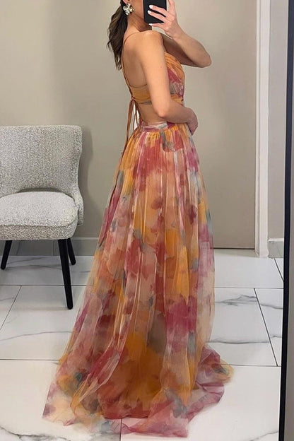 Willow | Beautiful Floral Print Maxi Dress