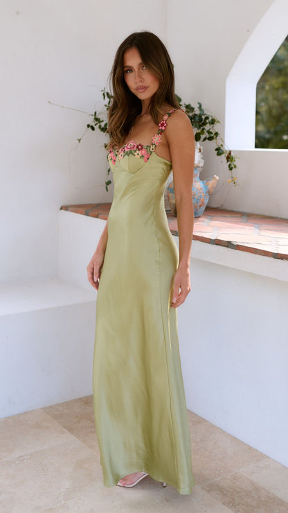 Wren | Women's Wedding Guest Embellished Dress Evening