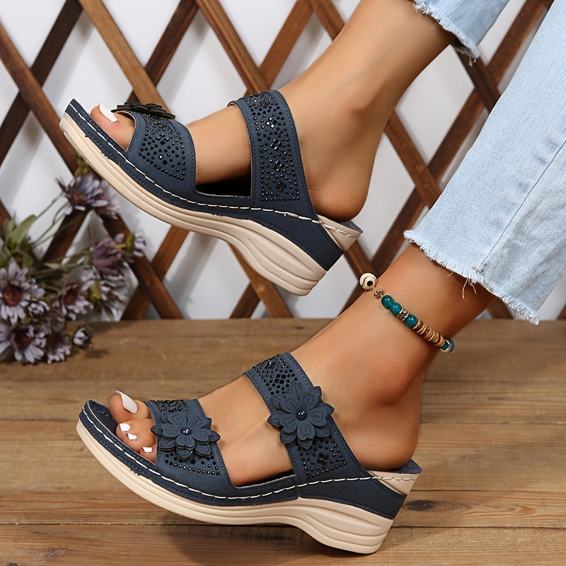 Monica | Women's Wedge Slides