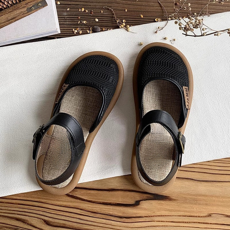 Hannah | Women's Cushioned Adjustable Sandals Wide Fit