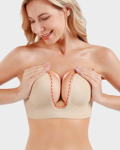 Bethany | Push-Up Plunge Bra