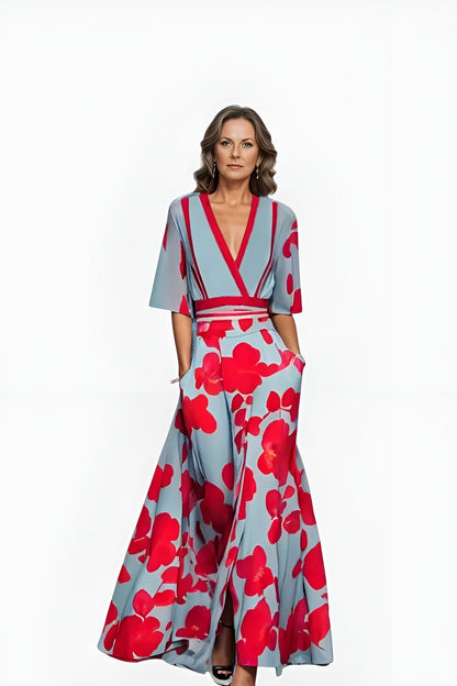Elise | Floral Wrap Dress