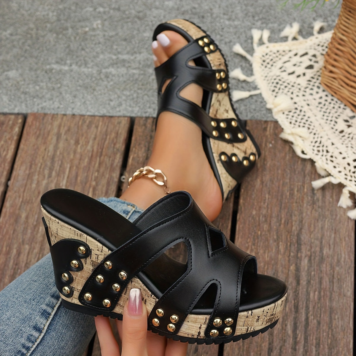 Audrey | Women's Wedge Sandals
