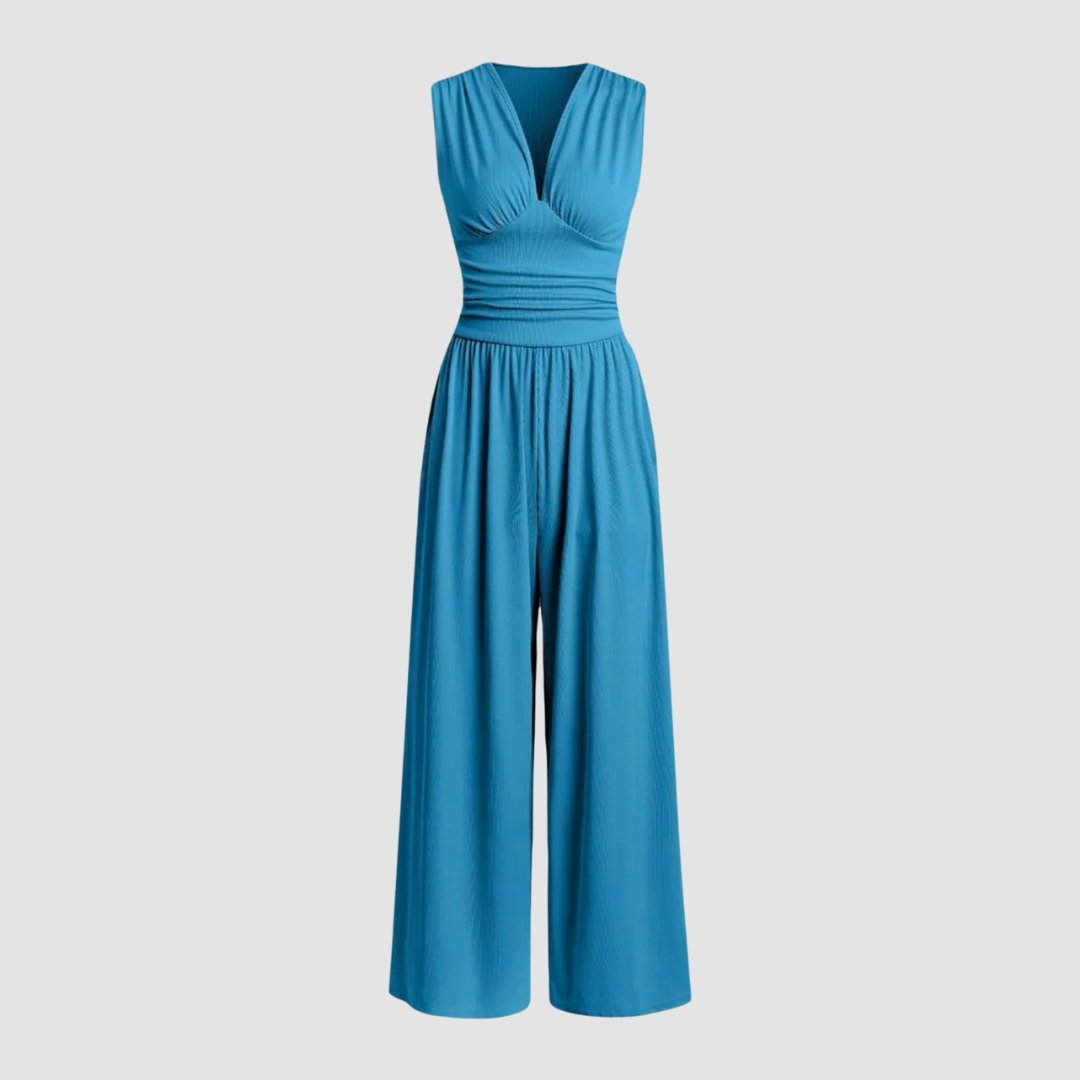 Bella | Stretch Comfort Wide-Leg Jumpsuit