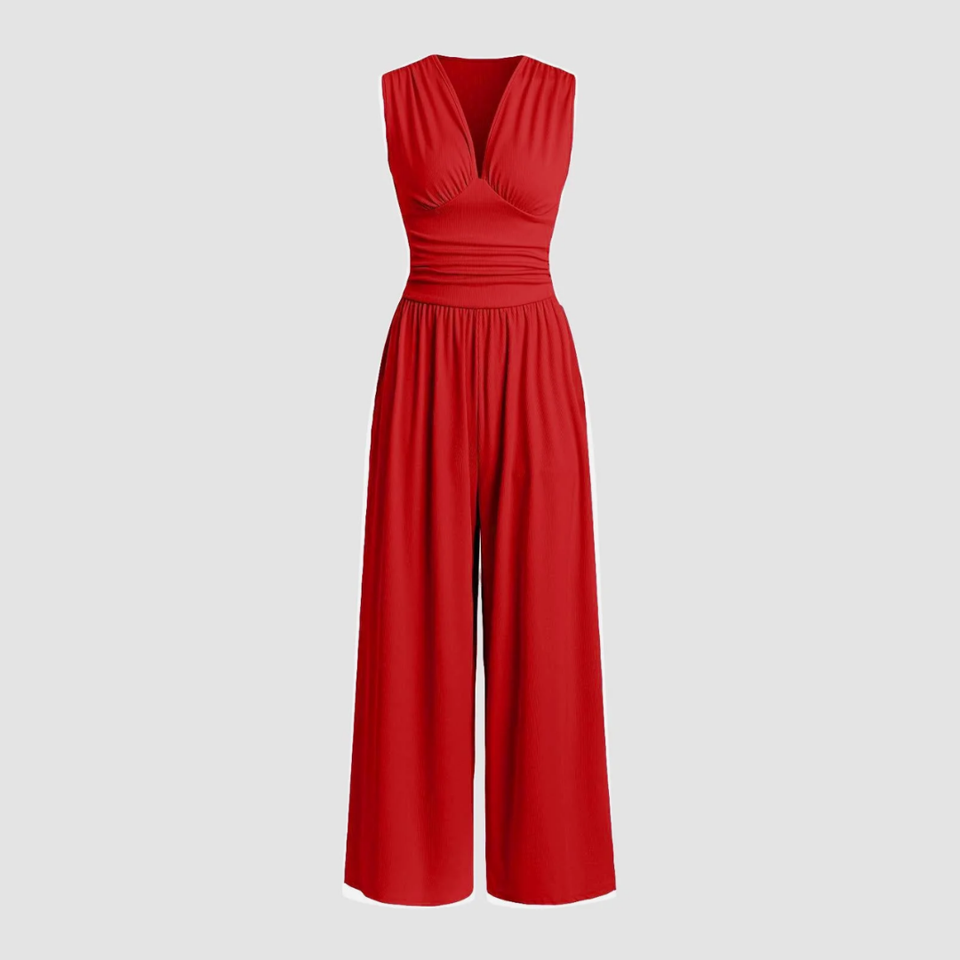 Bella | Stretch Comfort Wide-Leg Jumpsuit