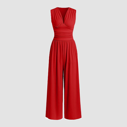 Bella | Stretch Comfort Wide-Leg Jumpsuit