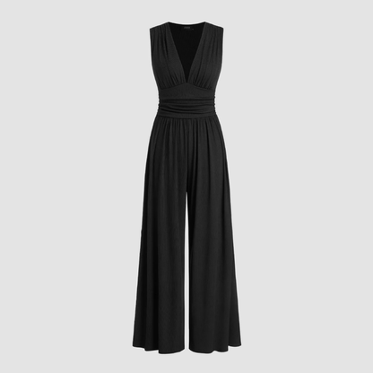 Bella | Stretch Comfort Wide-Leg Jumpsuit