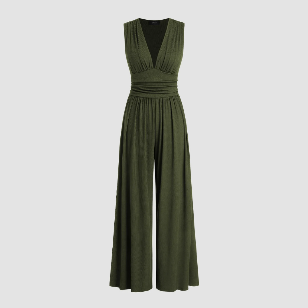 Bella | Stretch Comfort Wide-Leg Jumpsuit