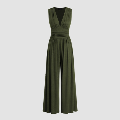 Bella | Stretch Comfort Wide-Leg Jumpsuit