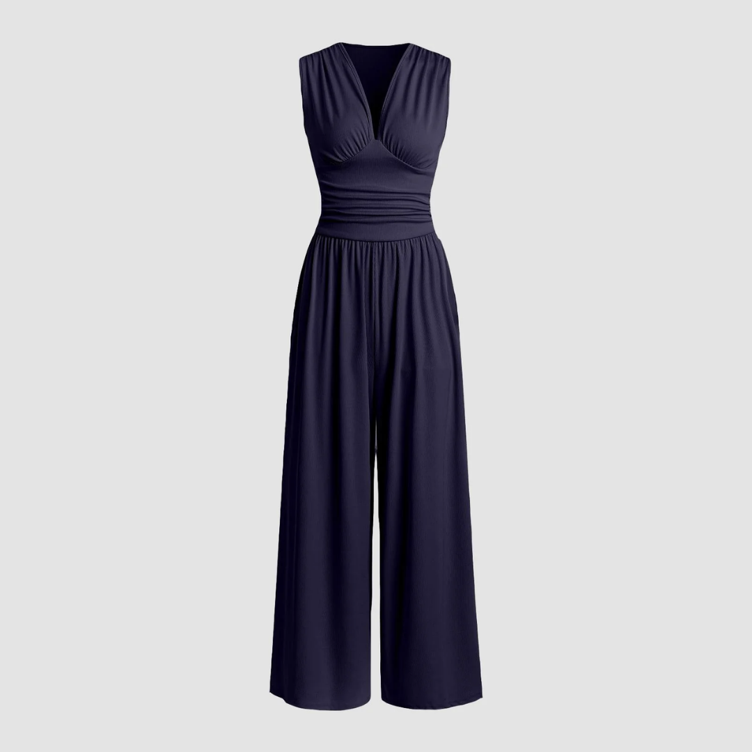 Bella | Stretch Comfort Wide-Leg Jumpsuit