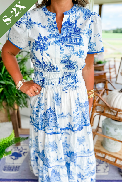 Riley | Classic Toile Maxi