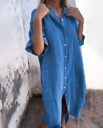 Lyric | Bohemian Button-Up Dress