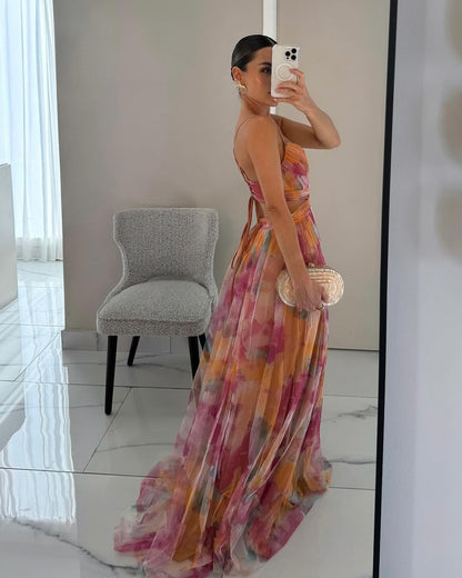 Willow | Beautiful Floral Print Maxi Dress