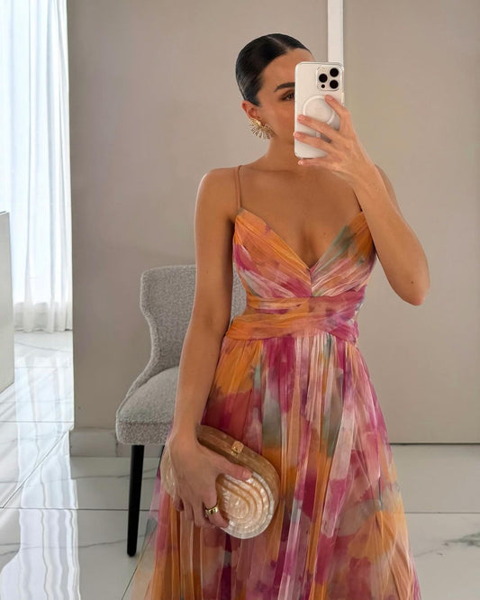 Willow | Beautiful Floral Print Maxi Dress