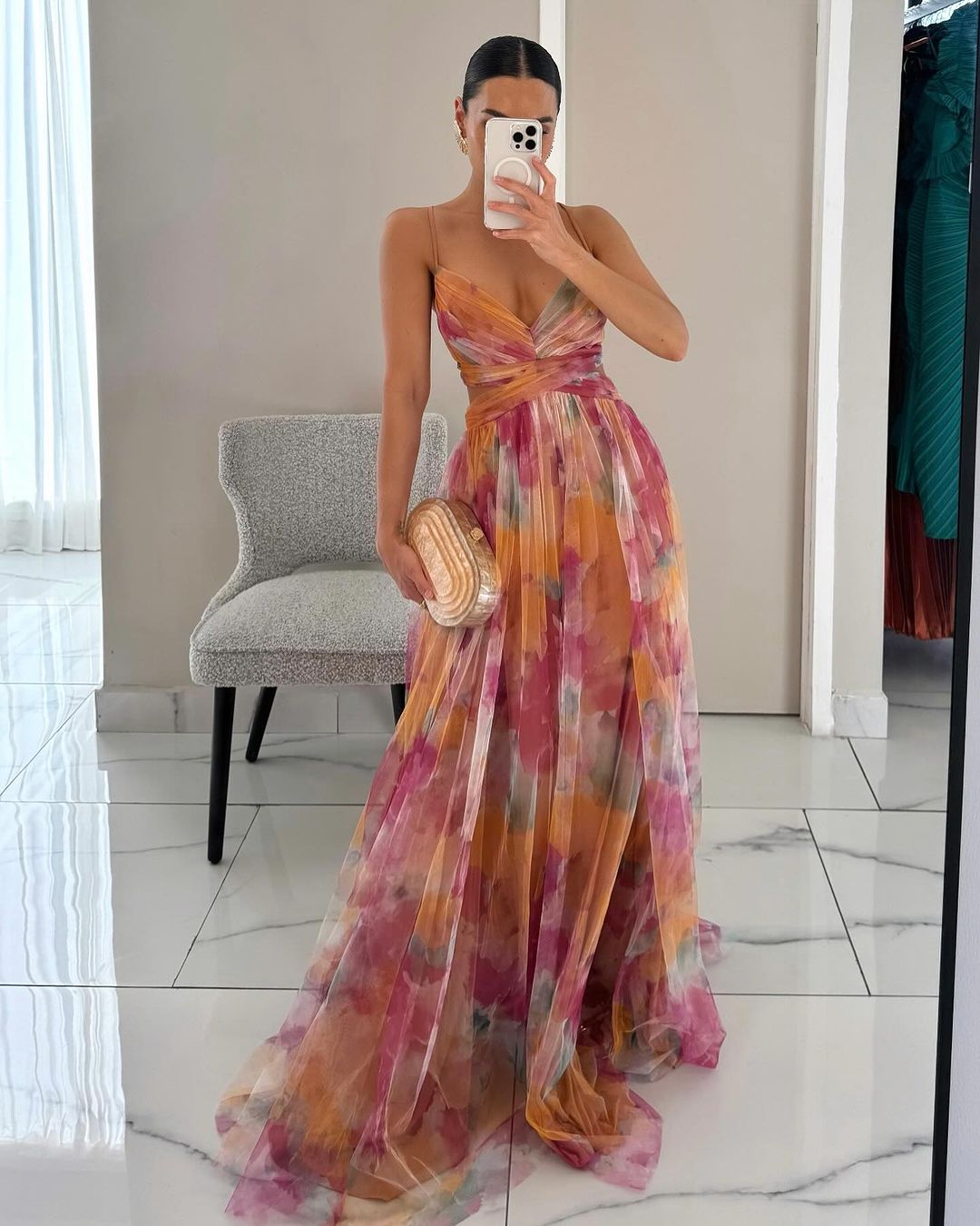 Willow | Beautiful Floral Print Maxi Dress