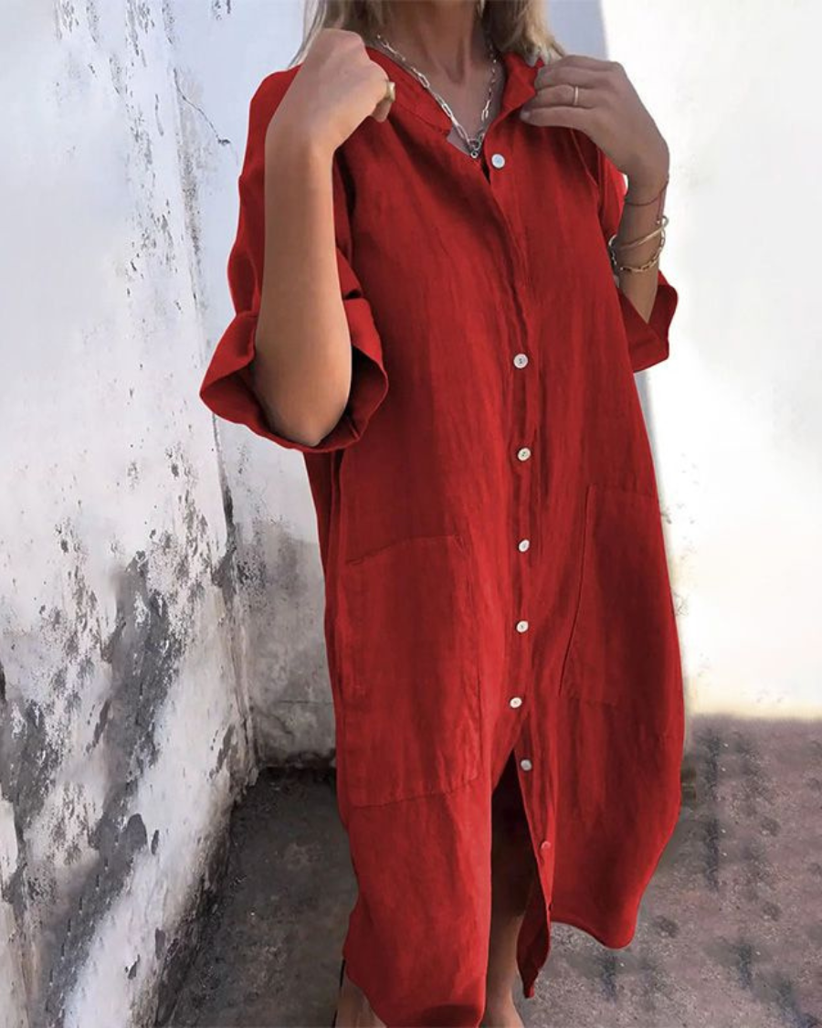 Lyric | Bohemian Button-Up Dress