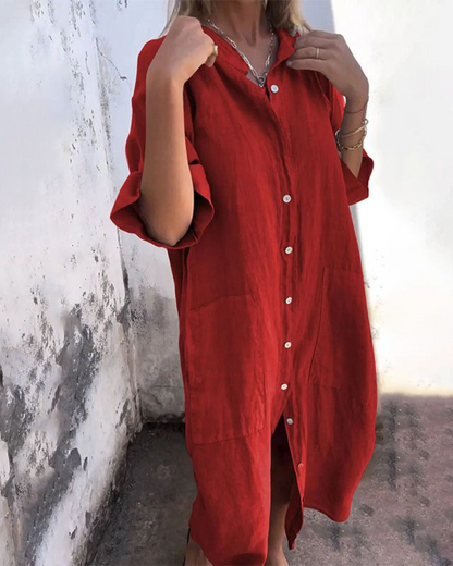 Lyric | Bohemian Button-Up Dress