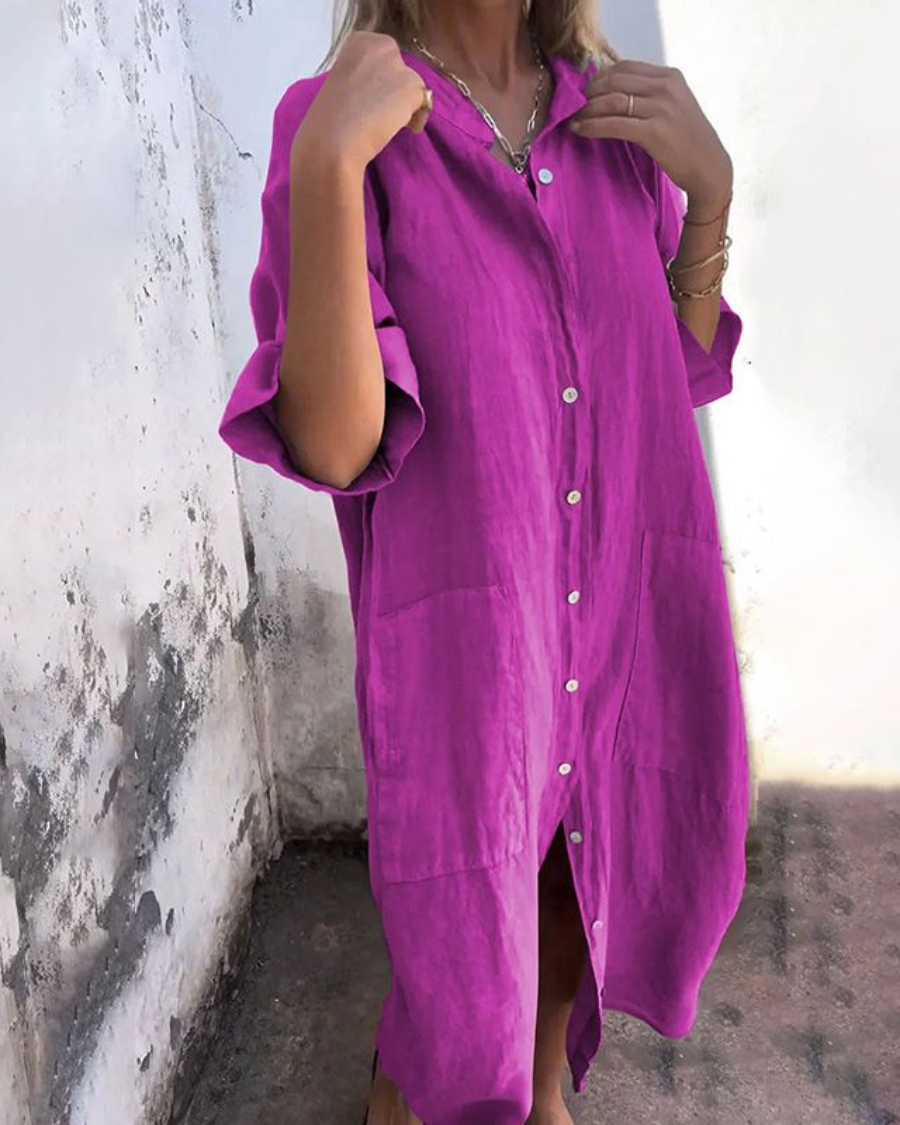 Lyric | Bohemian Button-Up Dress